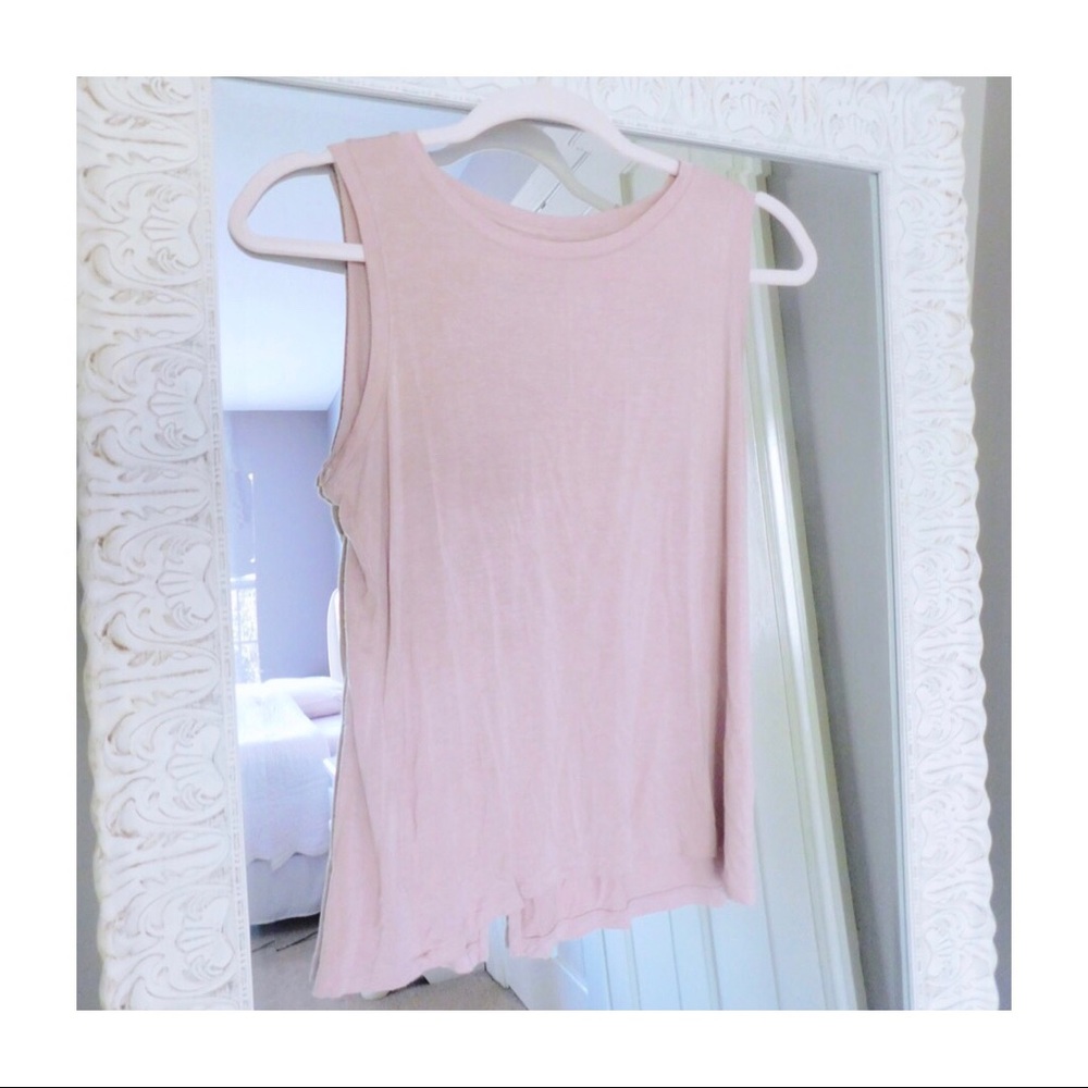 HALOGEN Light Pink Tank